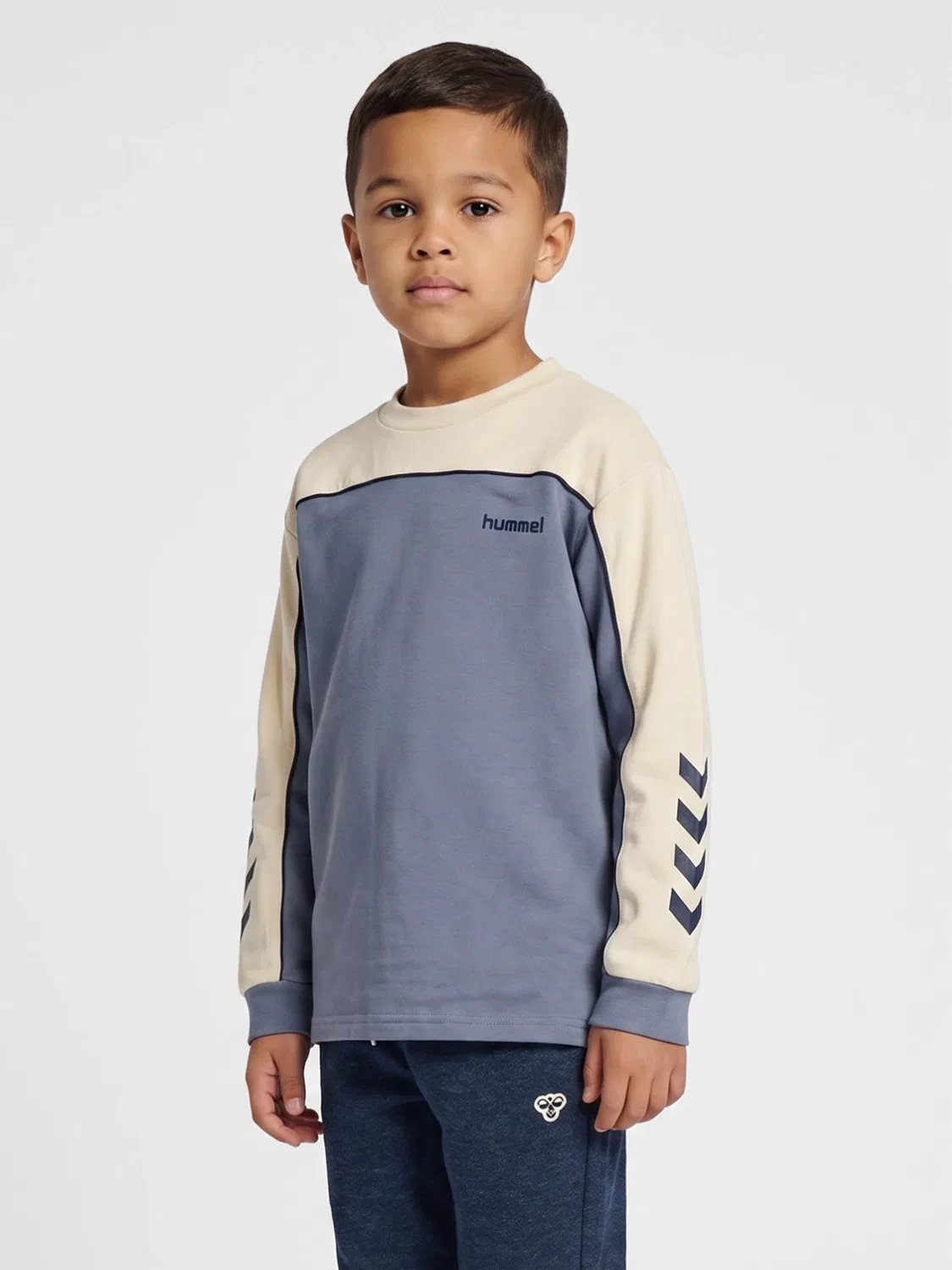 Футболка свободная Hmljr Hummel, серый