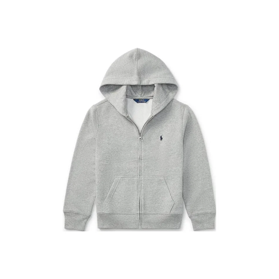 Детский свитшот с длинным рукавом Polo Ralph Lauren, Dark Heather Gray