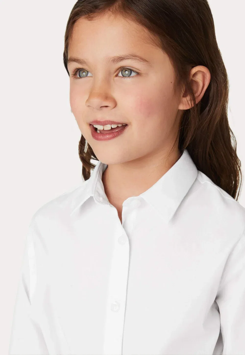 5 шт. - блузка на пуговицах Marks & Spencer, White — фото 3