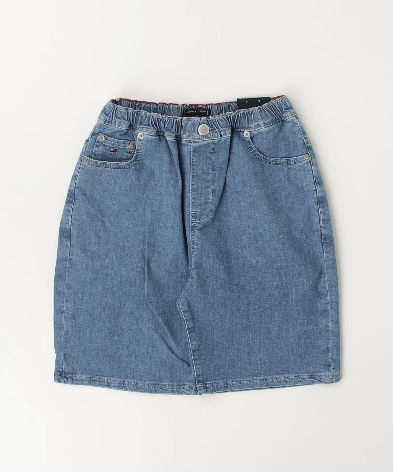 Детские шорты джинсовые с логотипом TOMMY HILFIGER, Indigo Blue