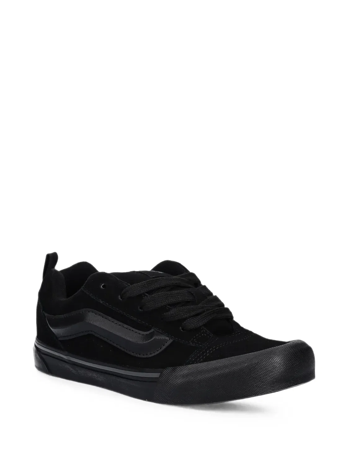 Низкие кроссовки с панелями Vans Kids, черный