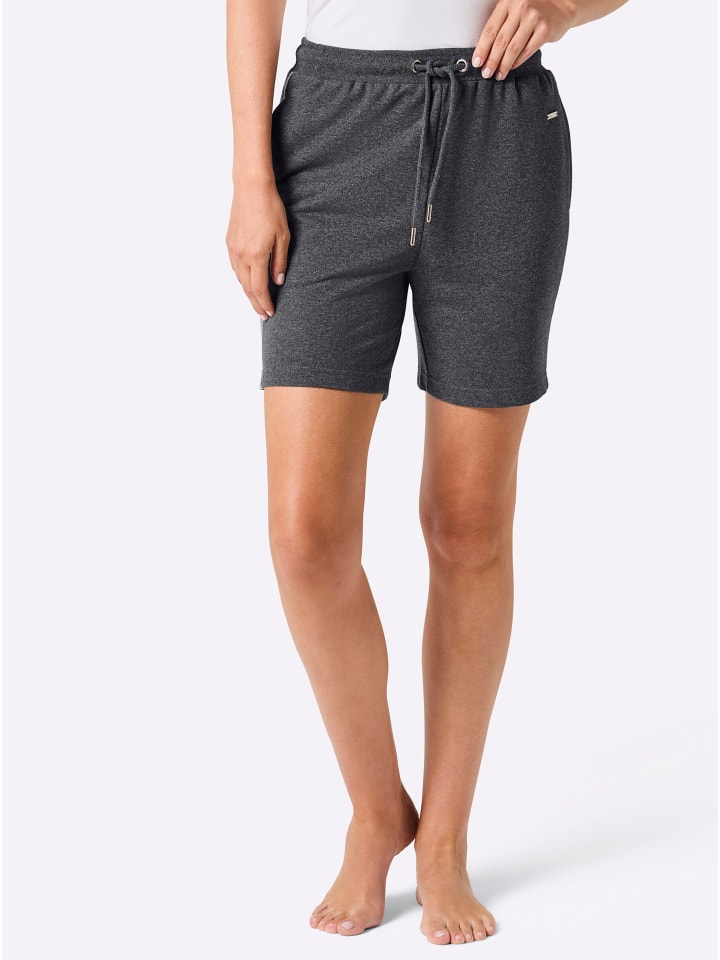 

WITT WEIDEN Короткие брюки антрацитово-меланжево-белого цвета