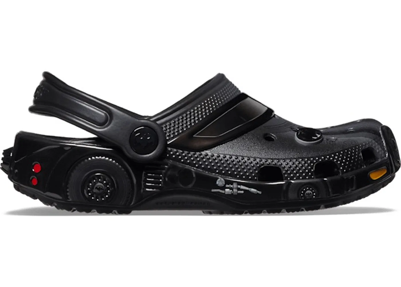 Детские сабо-клоги Batman Batmobile Crocs, Black/Black