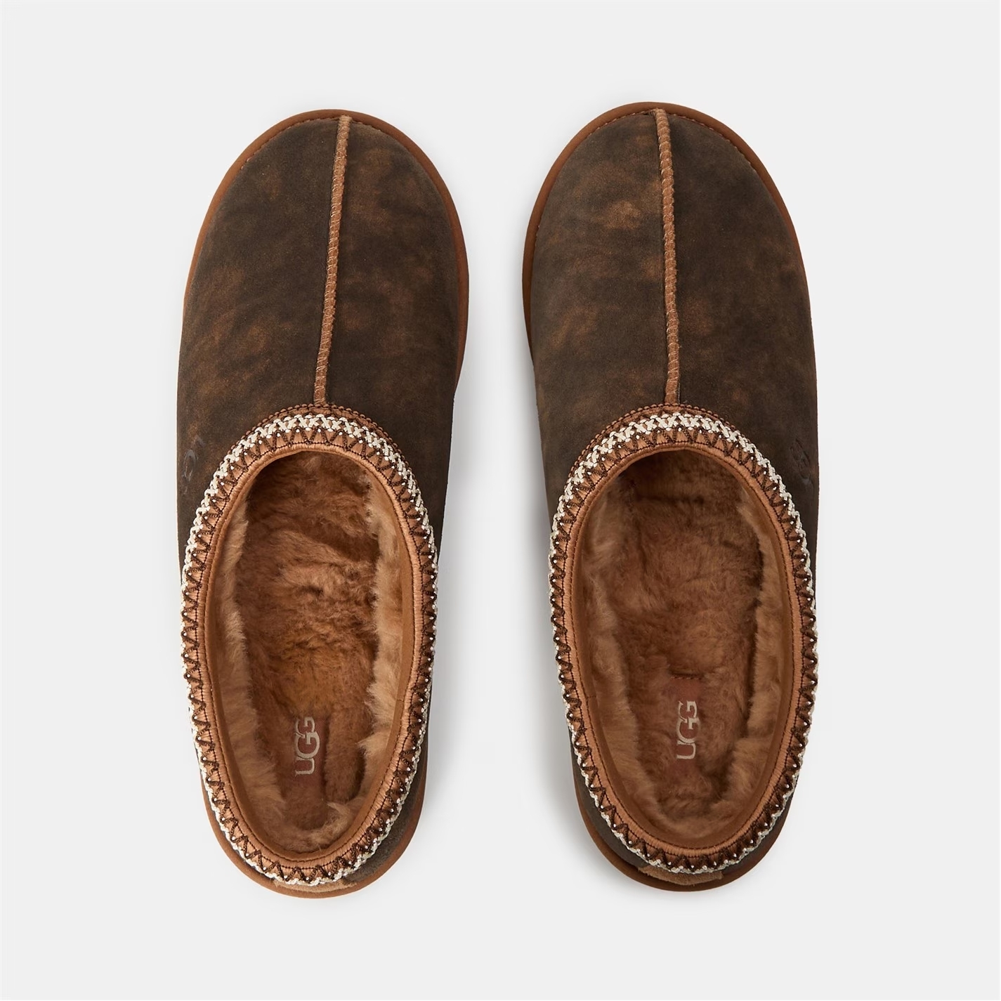 Тапочки-мюли Ugg Men's Cushioned Indoor-Outdoor, коричневый — фото 3