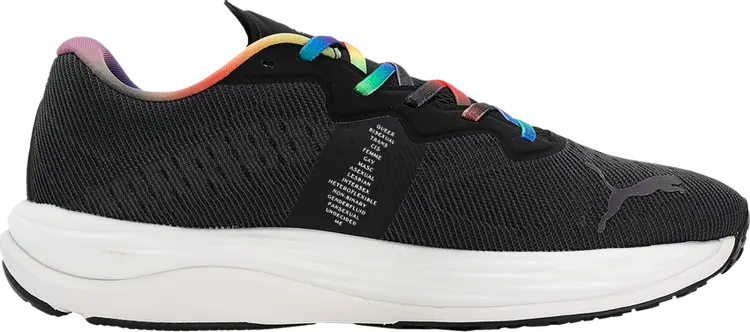 

Кроссовки Puma Velocity Nitro 2 Pride, черный, Черный;серый, Кроссовки Puma Velocity Nitro 2 Pride, черный