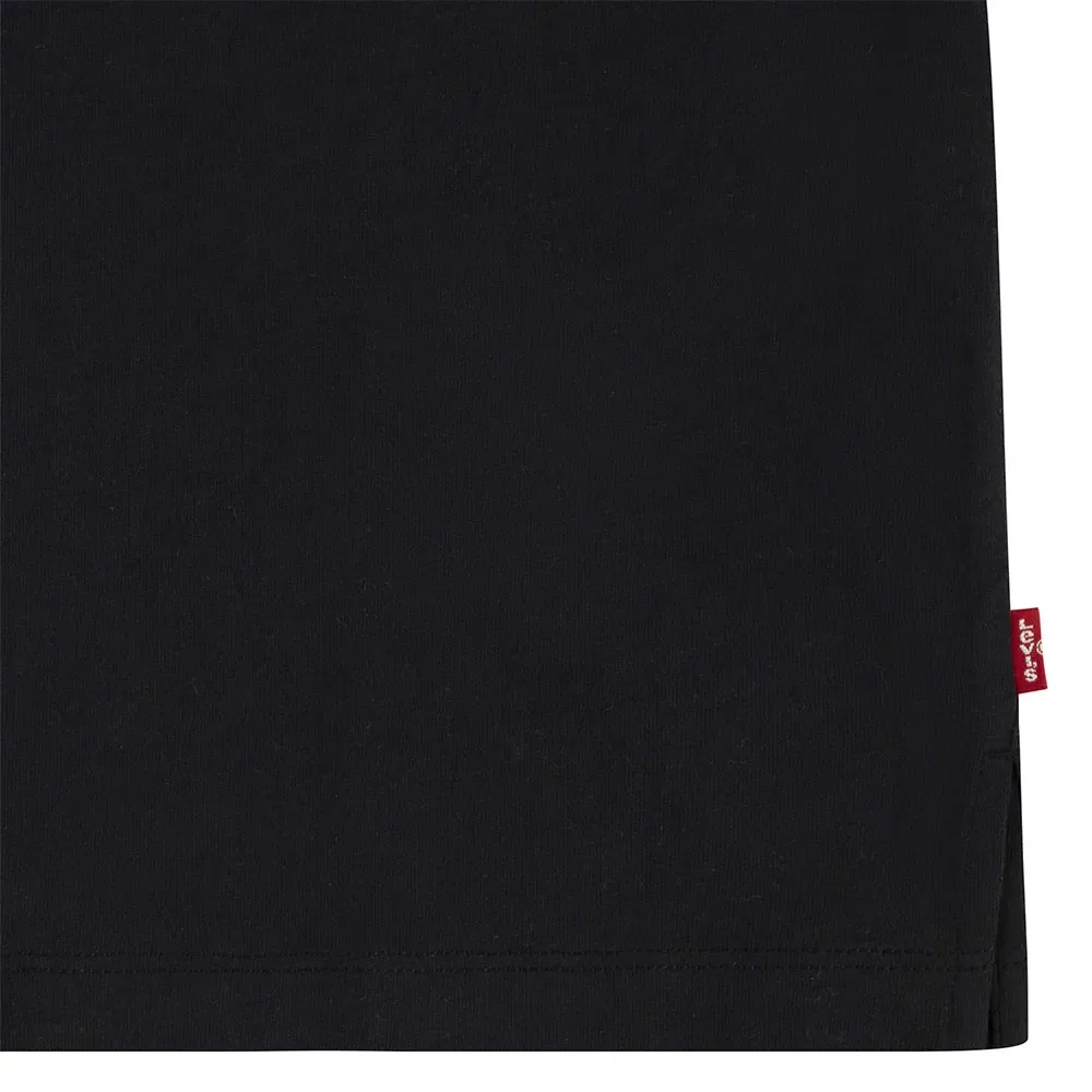 Детская футболка для девочек с принтом Western Roses Levi's, Black — фото 4