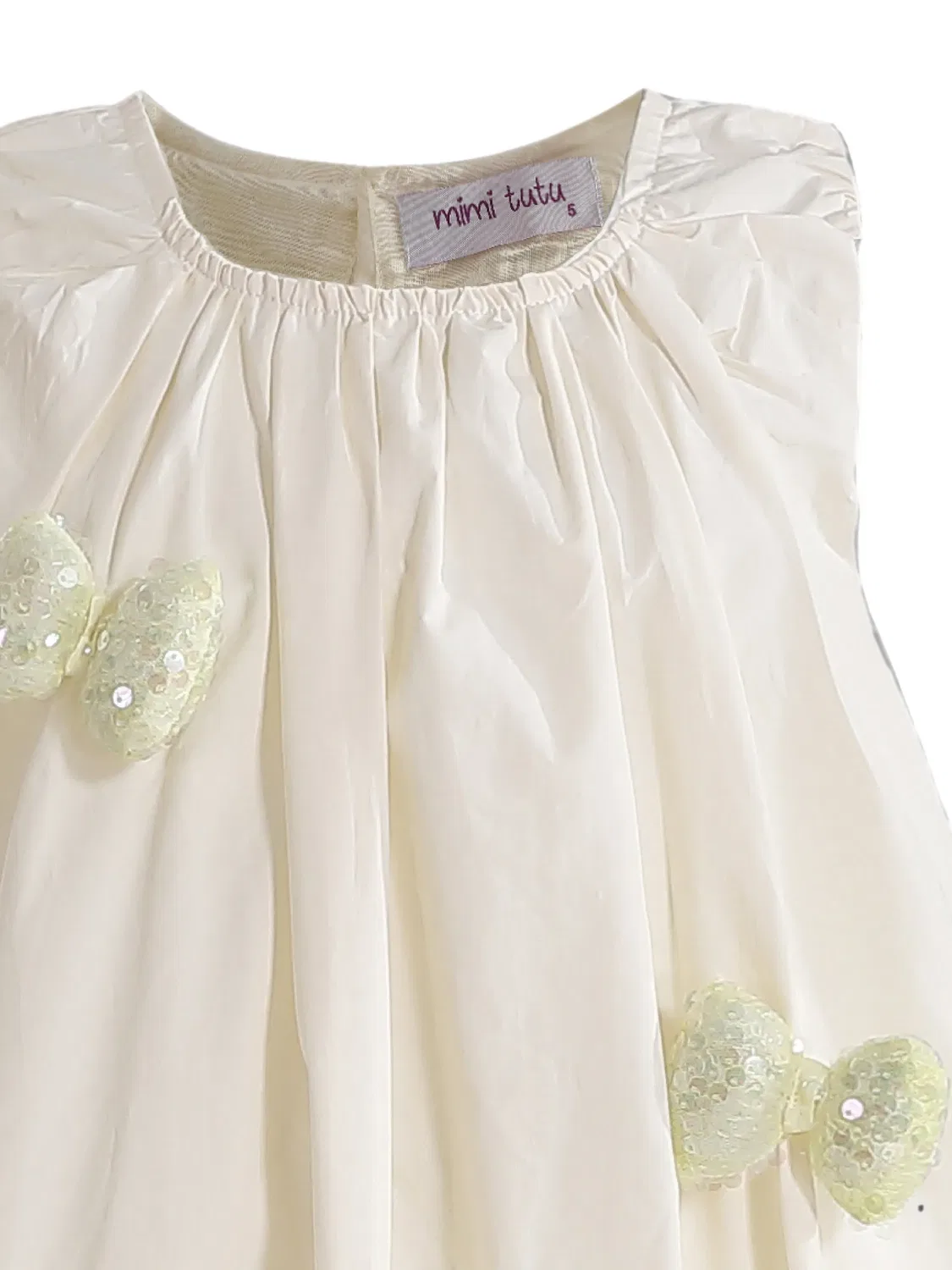 Платье Annalise с пайетками Mimi Tutu, нейтральные цвета — фото 3