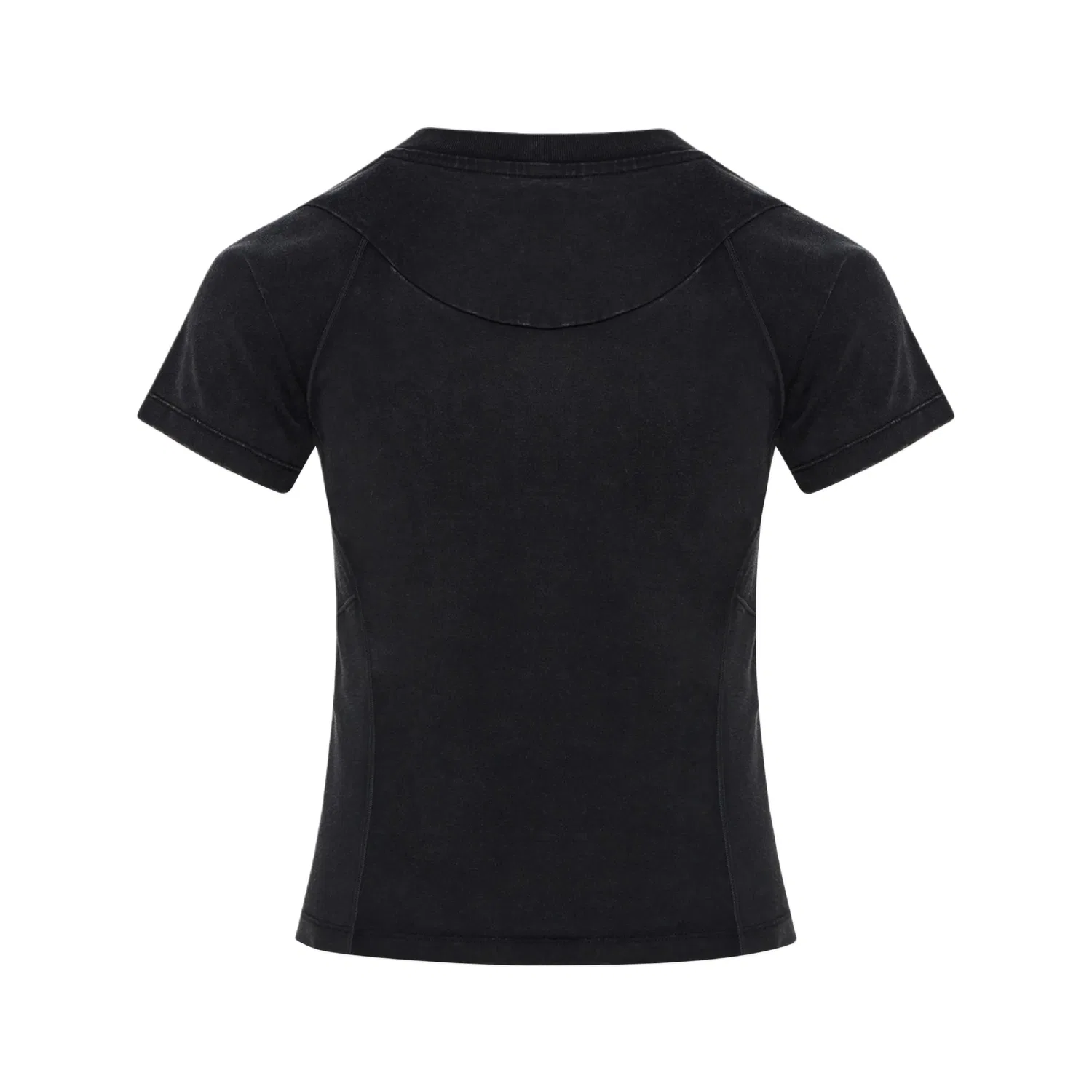 Женская футболка хлопковая с круглым вырезом Adidas, Black — фото 3