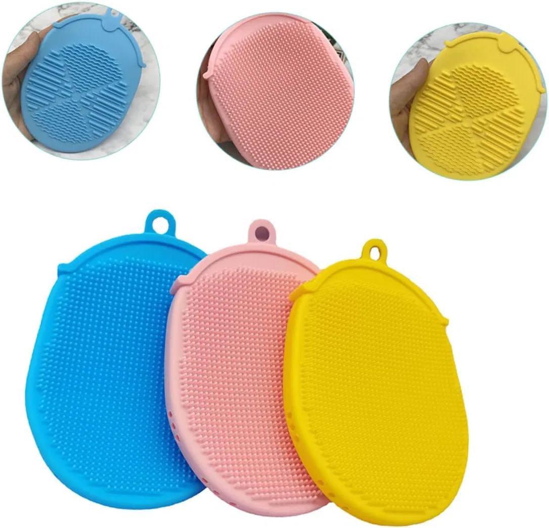 Силиконовая щетка для тела Healeved, 6 шт, мультиколор — фото 3