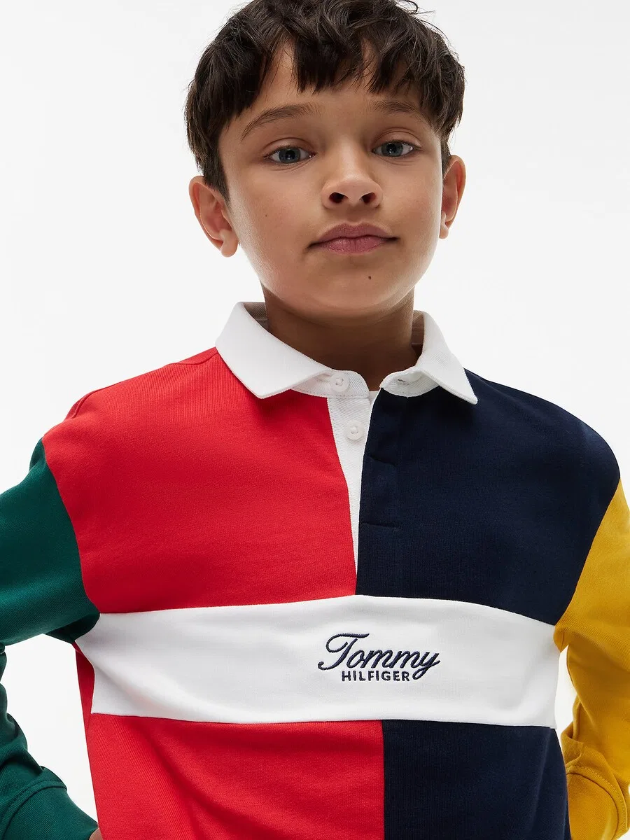 Топ TOMMY HILFIGER в разноцветном исполнении — фото 3