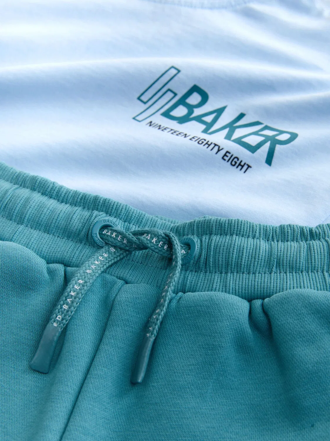 Комплект одежды Baker by Ted Baker в бирюзовом и светло-голубом цветах — фото 3