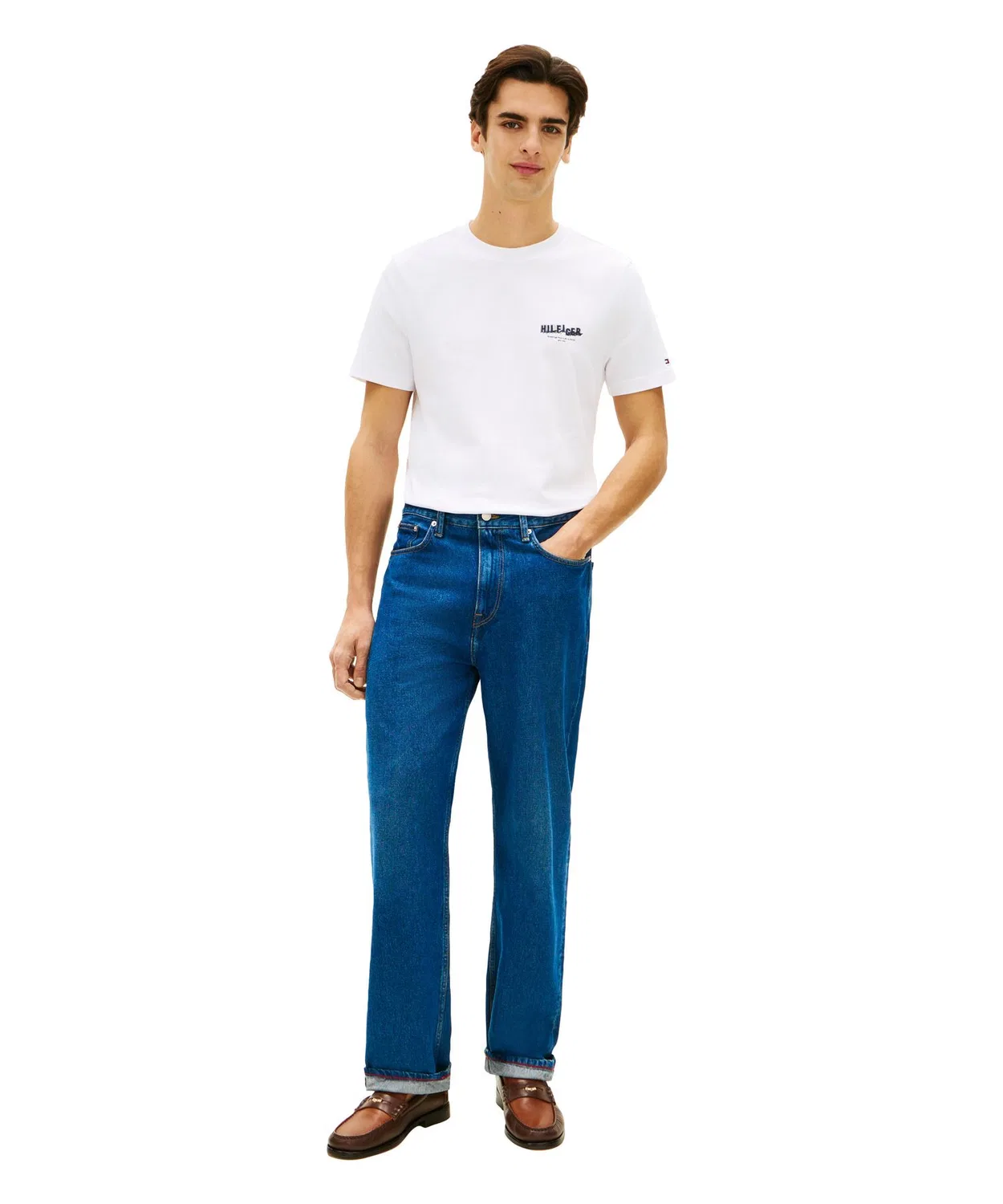 Мужская футболка с фотопринтом TOMMY HILFIGER, Multi — фото 2