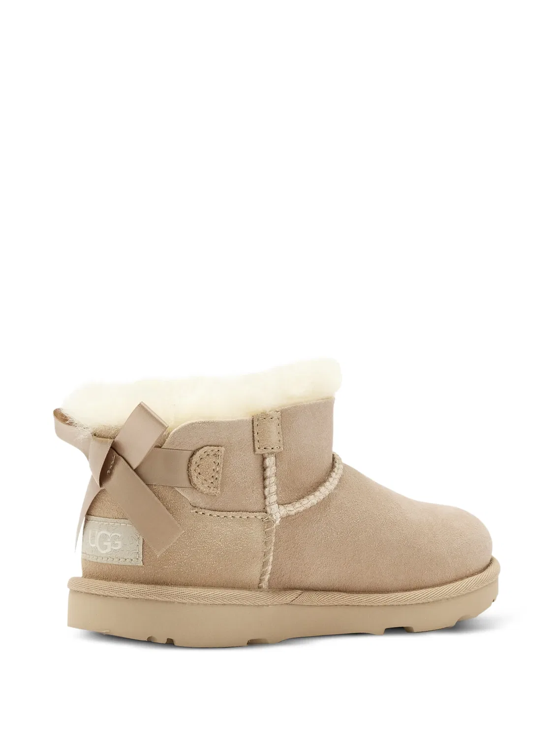 Ботинки Bailey Bow Ultra Mini UGG, нейтральные — фото 2