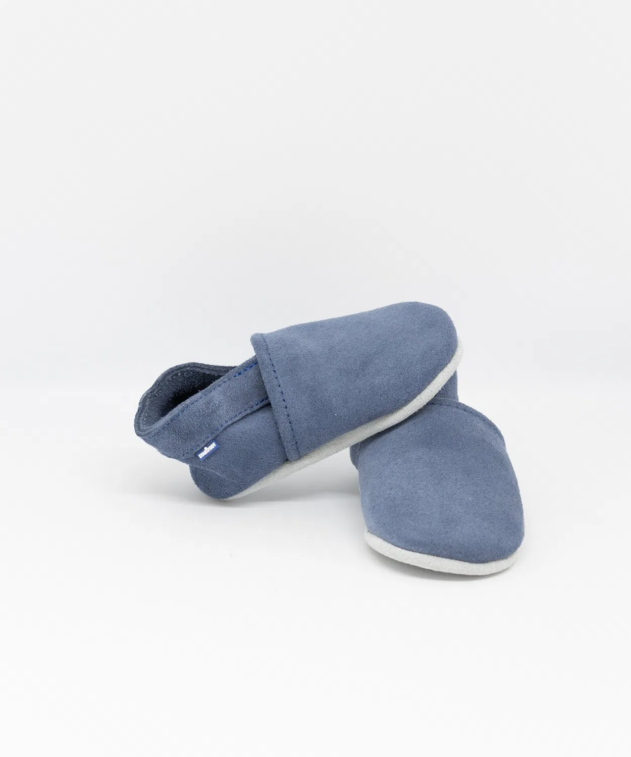 Детские тапочки комнатные без шнуровки, плоские, однотонные, модель YOCHI BACKYARD FAMILY, Navy