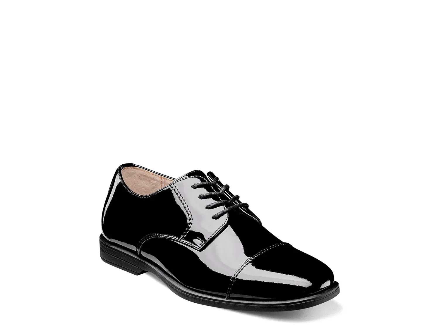 Оксфорды Reveal Cap Toe, Florsheim, черный лакированный