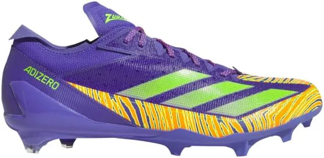 Мужские кроссовки Adidas Adizero Ghost, фиолетовый/зеленый — фото 3