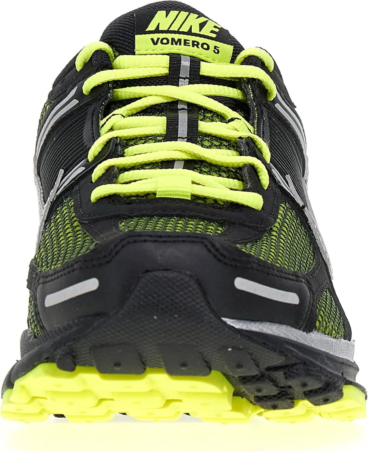Женские кроссовки Nike Zoom Vomero 5, Lemon Venom Black White — фото 2