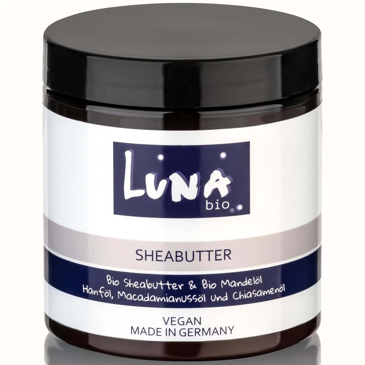 Масло для тела Organic Shea Butter Macadamia Nut Oil and Chia Seed Oil, 250 мл Luna Bio