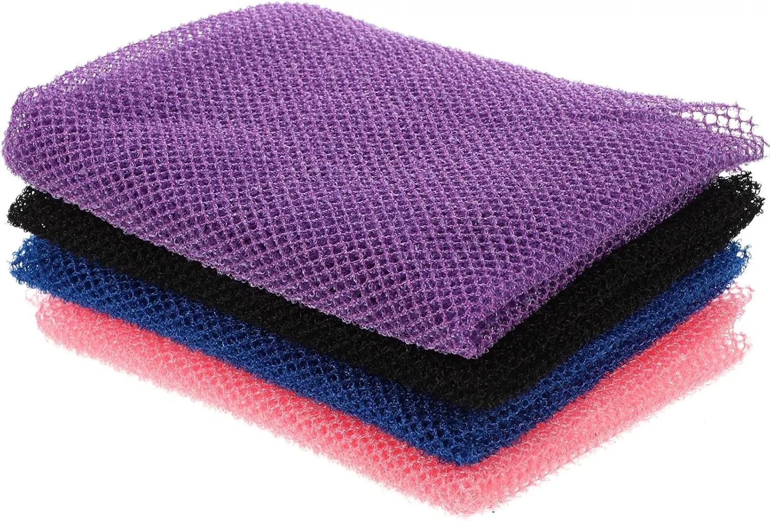 Щетка для тела Nylon, 4 шт, HEANUJJ, 80x30 см, Синий