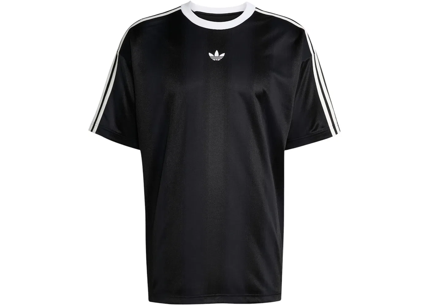 Мужская футболка с жаккардовым узором Jersey Adidas, Black White