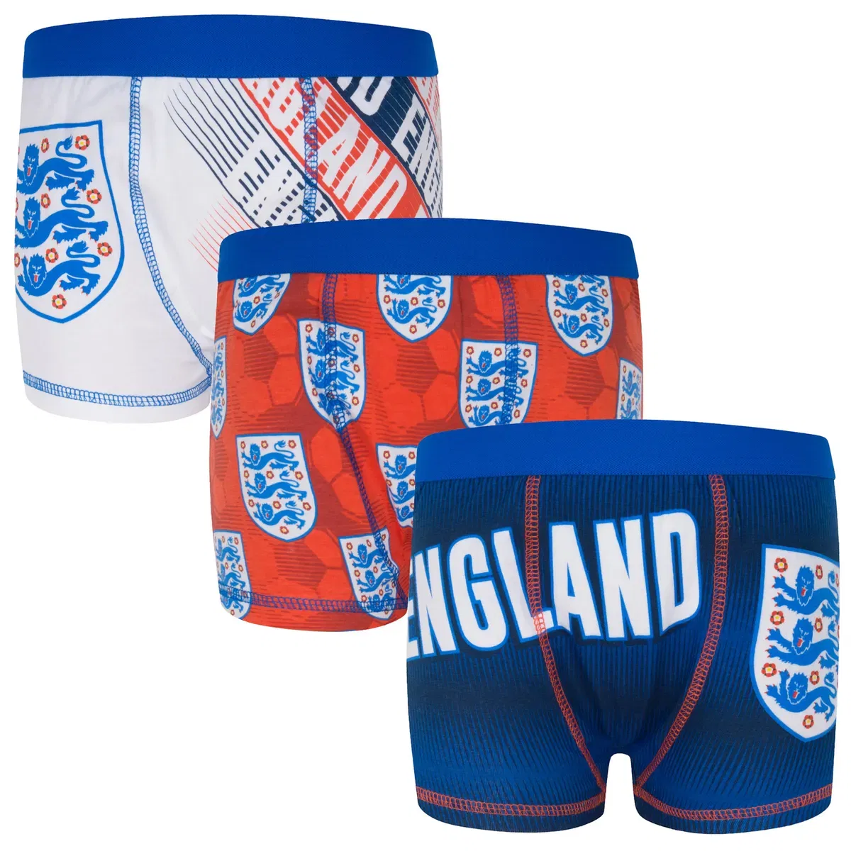 Детские боксеры из 3 предметов England Fa, Navy