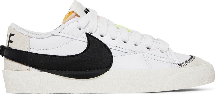 Кроссовки Nike Blazer Low '77 Jumbo 'White Black', белый - фото