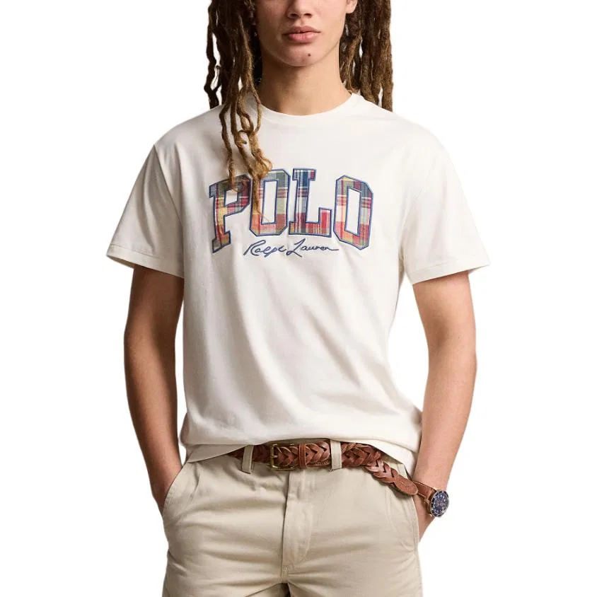 Мужская футболка хлопковая SS24 Classic Version Polo Ralph Lauren — фото 4