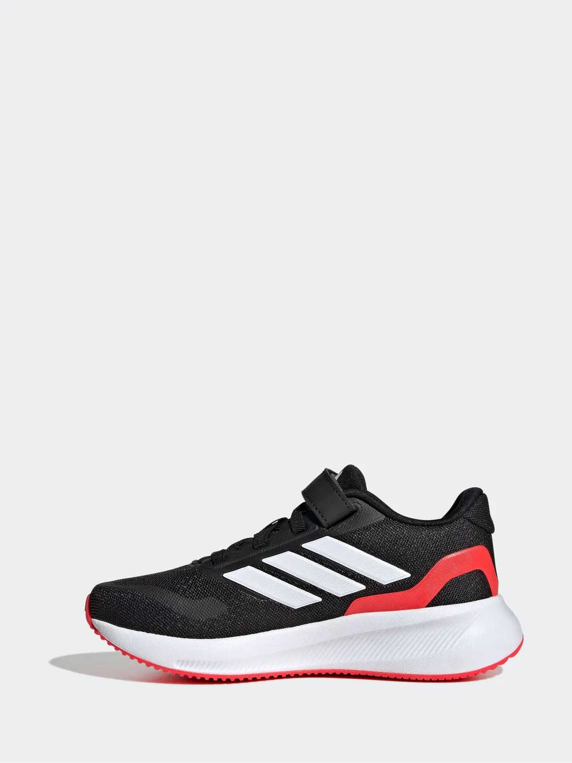 Кроссовки беговые Runfalcon 5 adidas, черный/красный — фото 2