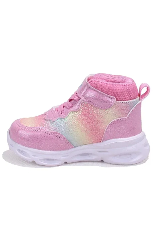 Детские ботинки для девочек с ортопедической стелькой Poni 946b25k430 Vicco, Pink — фото 3
