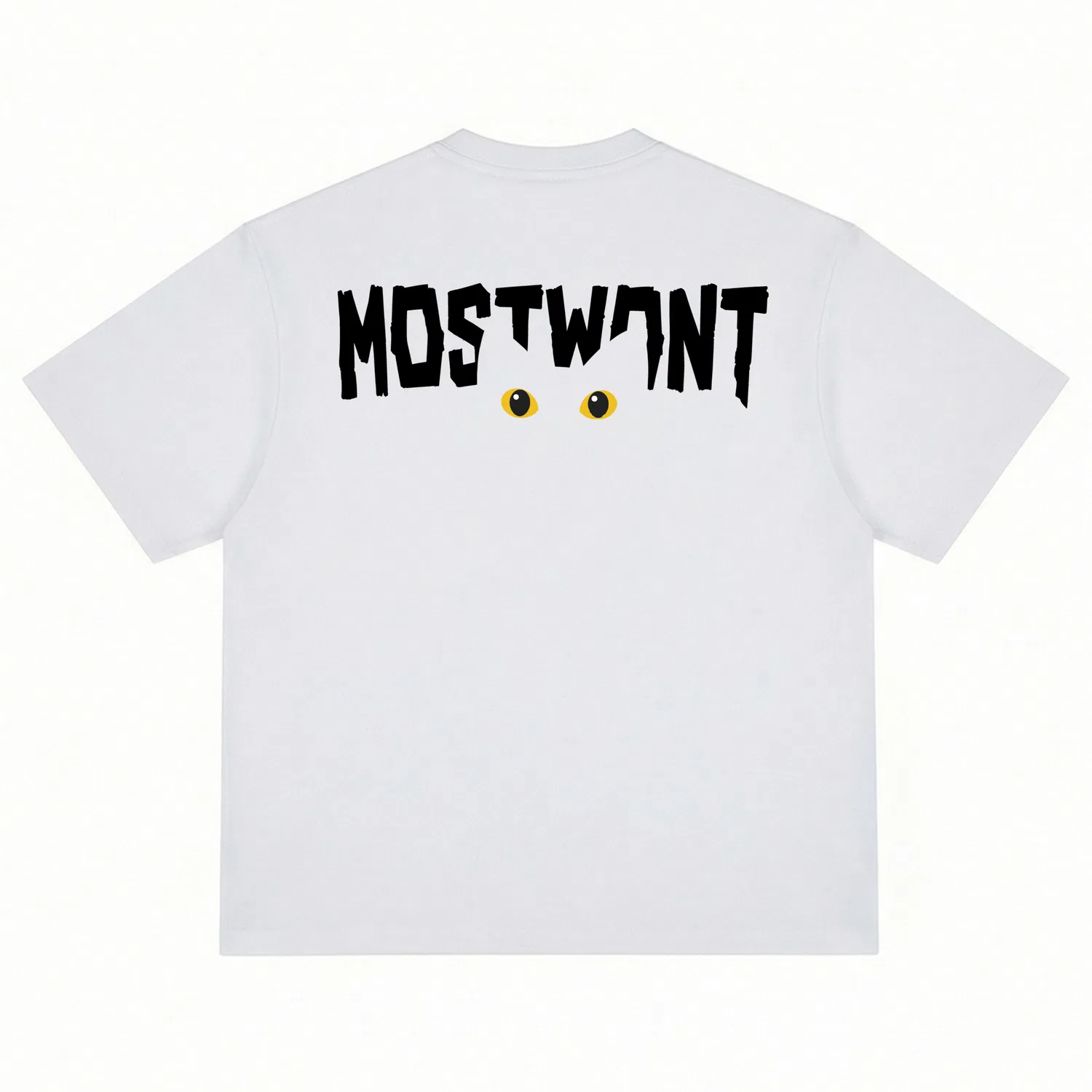 Футболка детская с принтом MostwantedLab, Black With Yellow Print — фото 4