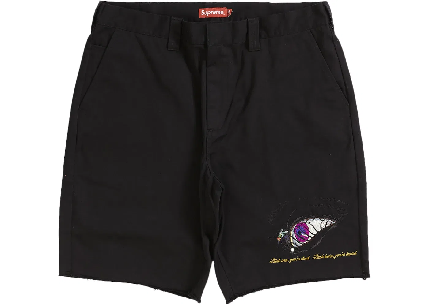 Мужские шорты Supreme Aeon Flux Work Short, Black