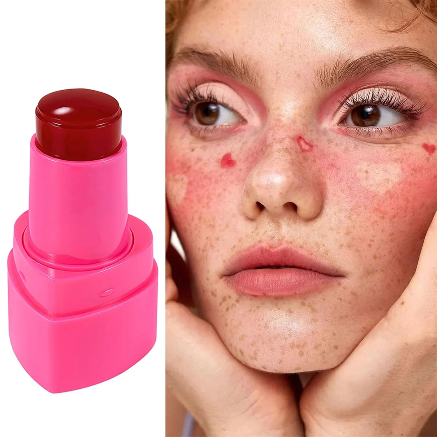 Тinted Cheek Stick Moisturising Face Cream, FIRSTXIU — фото 4