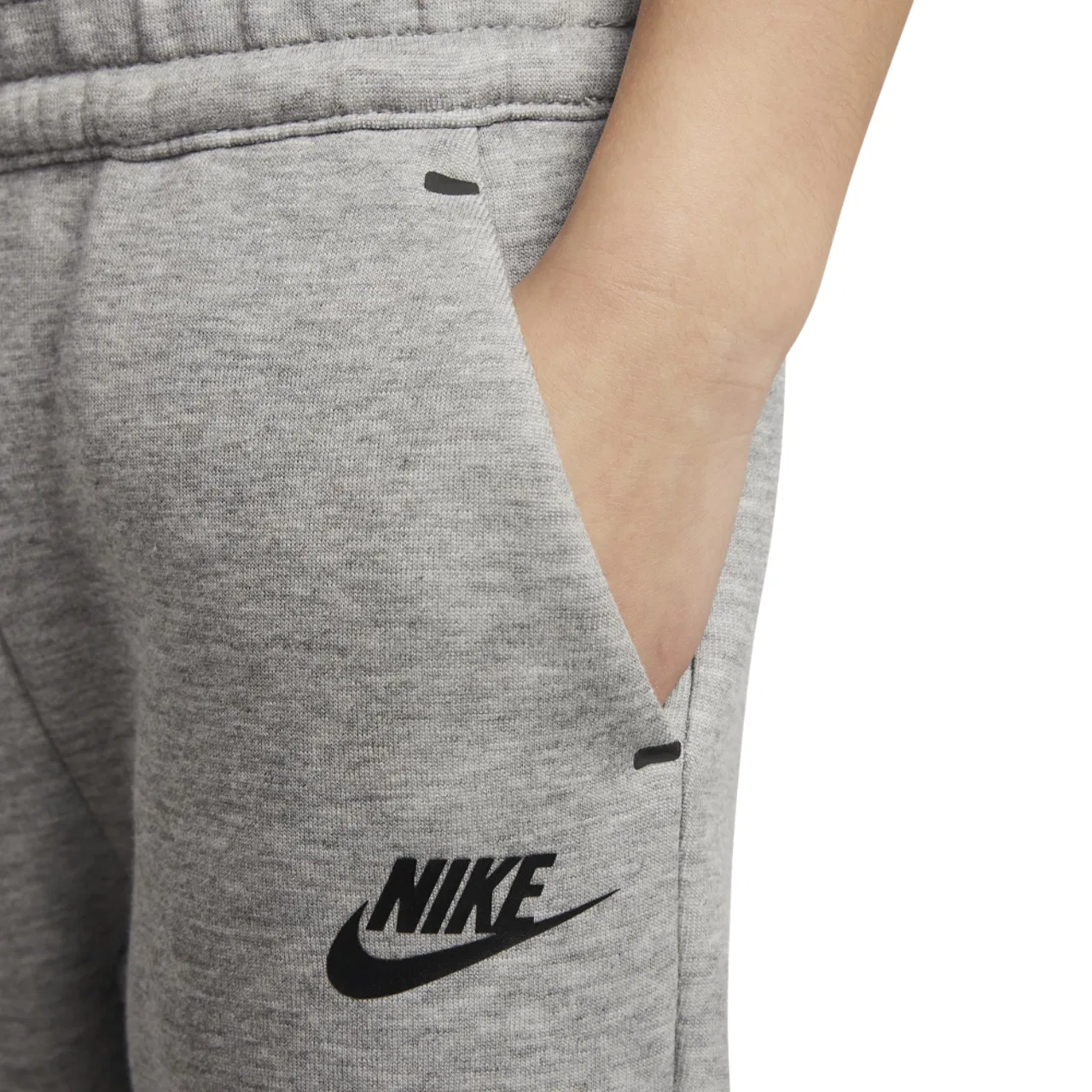 Спортивный костюм для мальчиков Tech Fleece Full-Zip Nike, цвет Dark Grey Heather/Black — фото 4