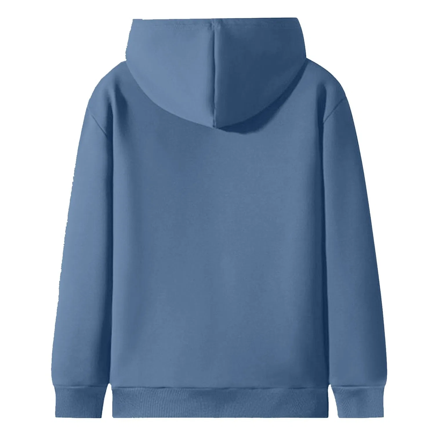 Женская куртка из флиса с капюшоном, с начёсом, для зимнего сезона, blue — фото 4