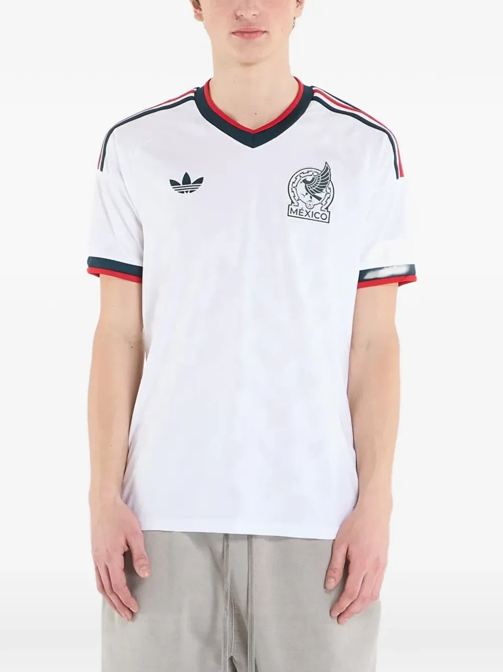 Футболка-джерси Mexico 26 Away Adidas, белый — фото 3