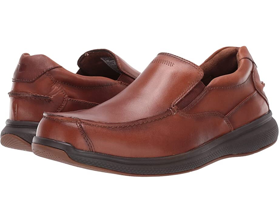 

Лоферы Bayside Steel Toe Slip-On Florsheim Work, коньяк