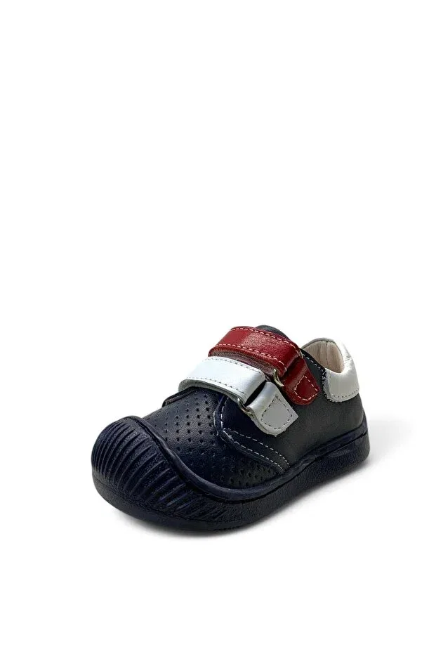 Детские туфли для мальчиков ортопедические Tuğba Ortopedi, Navy Blue — фото 3