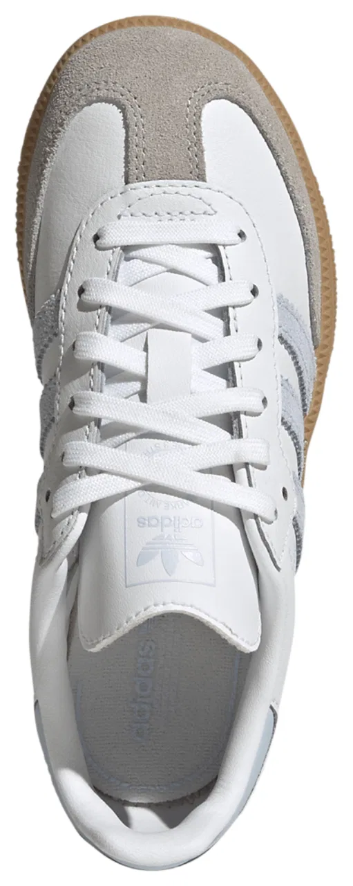 Кроссовки для мальчиков Samba OG Adidas, синий/белый — фото 4