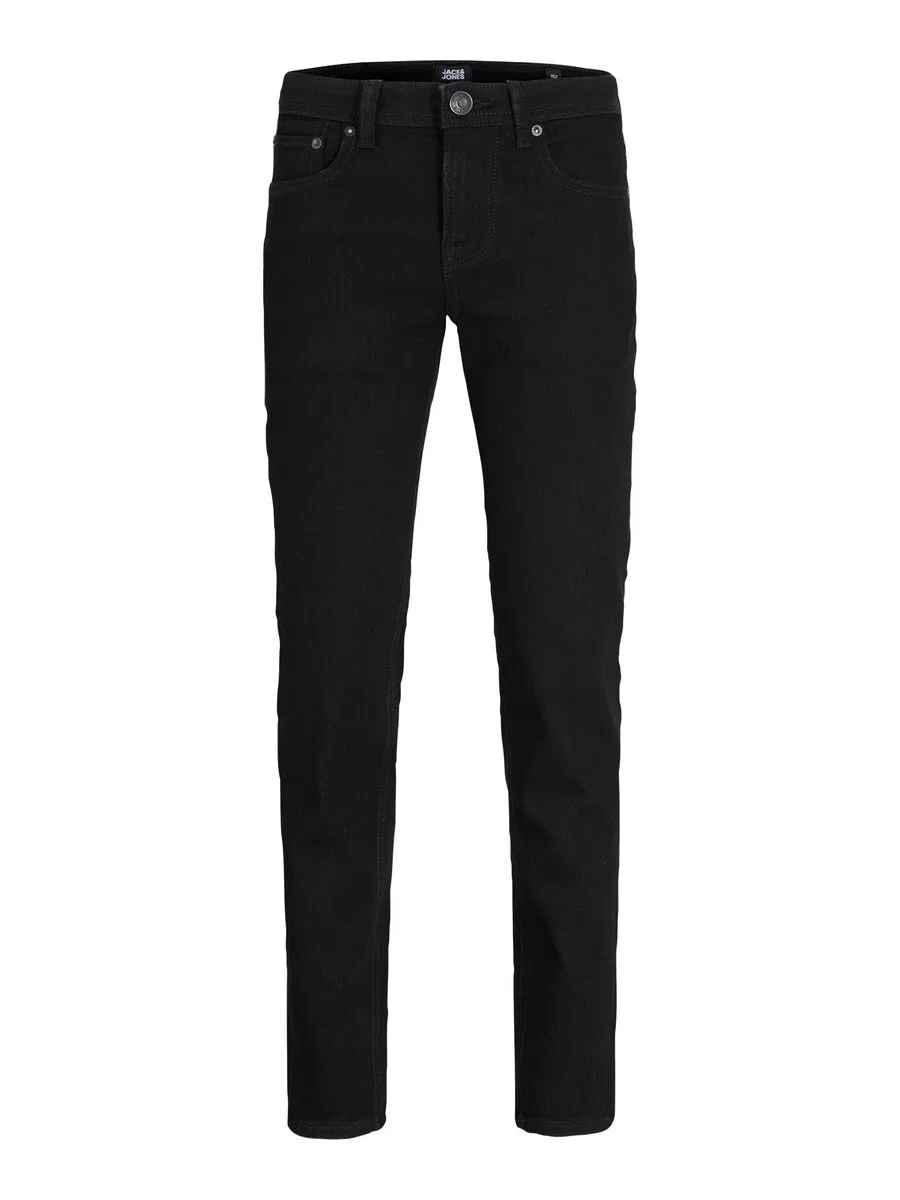 Джинсы Jack & Jones Junior Slim fit 'JJIGlenn JJOriginal' черного цвета