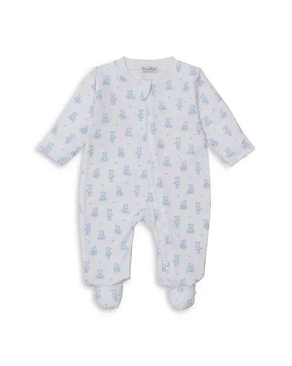 Детский комбинезон для мальчиков с принтом Bear Print Kissy Kissy, Light Blue
