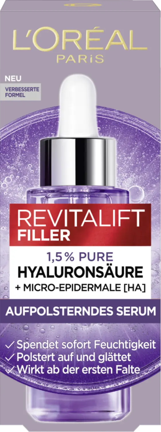 

Сыворотка для лица L’Oréal Paris Revitalift Filler [+Hyaluronsäure] Aufpolsterndes Serum