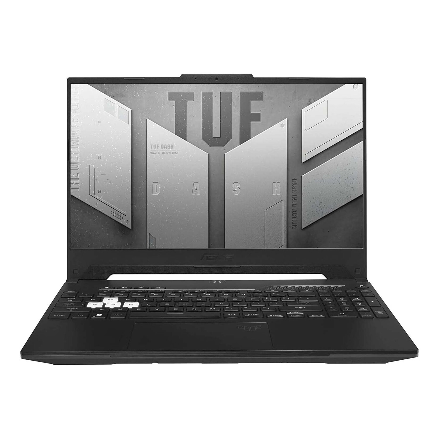 

Игровой ноутбук Asus TUF Dash F15, 15.6'', 8 Гб/512 Гб, i5-12450H, RTX 3050, черный, английская раскладка