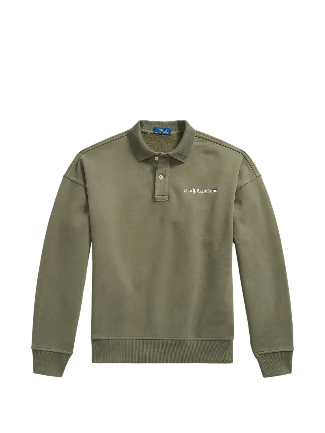Polo Ralph Lauren Свитшот с воротником-поло зеленый