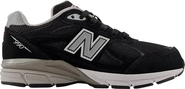 

Кроссовки New Balance 990v3 Little Kid 'Black Grey', черный