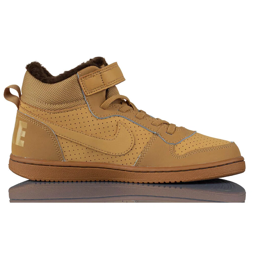Детские спортивные ботинки Nike Court Borough Mid Wtr Psv, Braun — фото 2