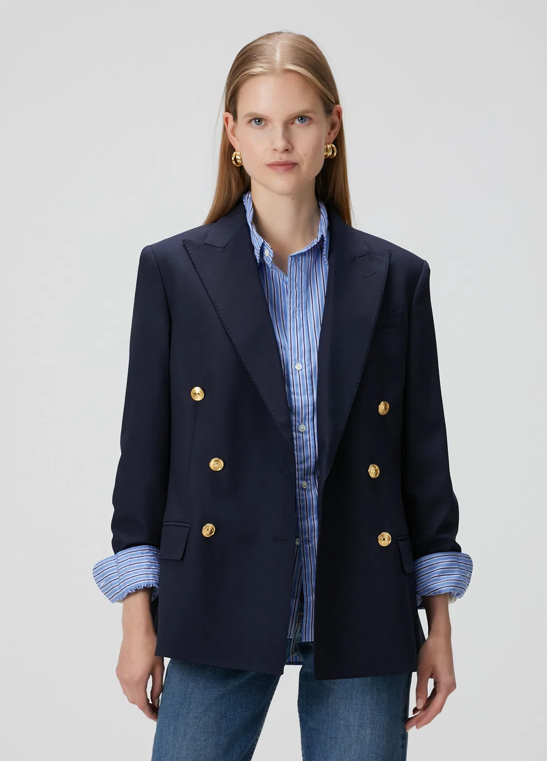 Блейзер двубортный Polo Ralph Lauren, lacivert