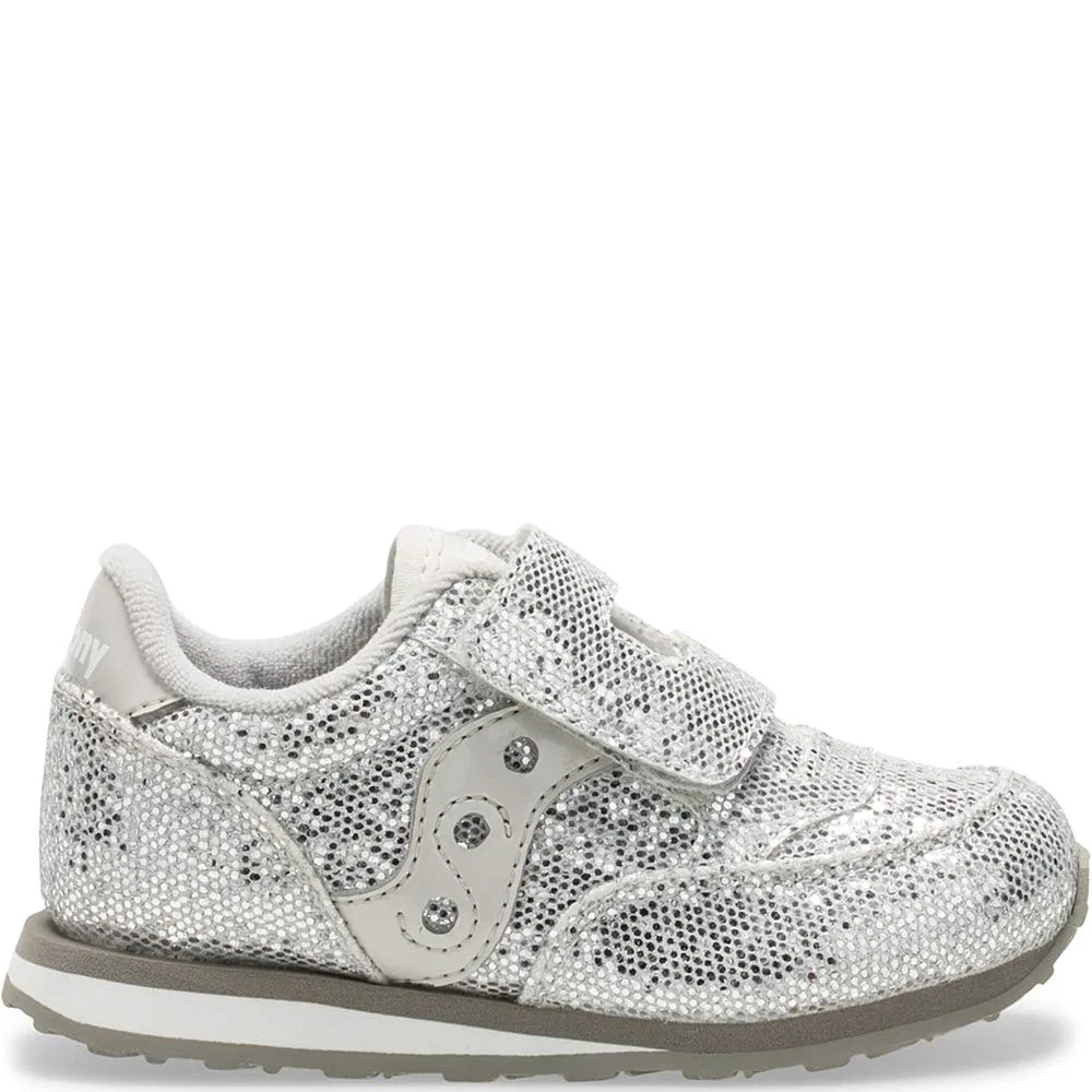Детские кроссовки с липучкой Jazz Original Saucony, Silver