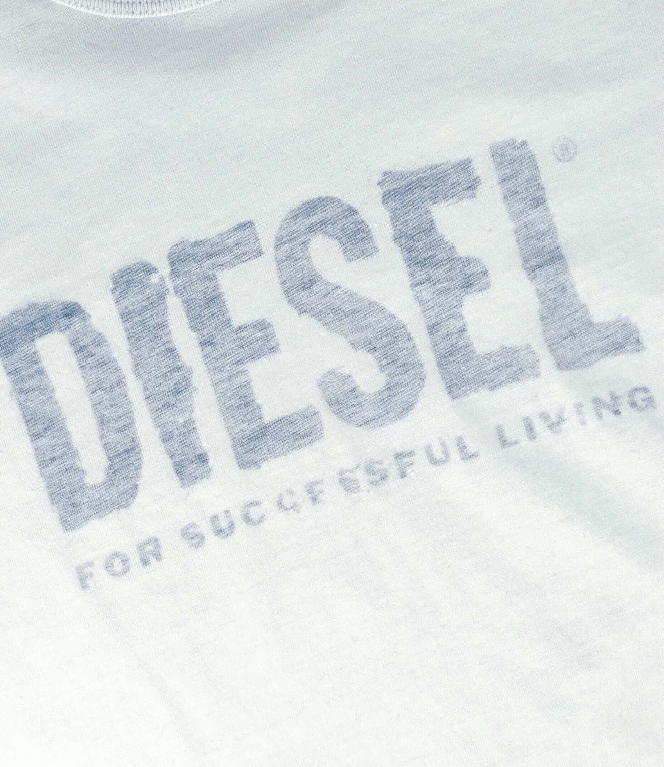 Футболка с круглым вырезом Diesel, Blu — фото 3