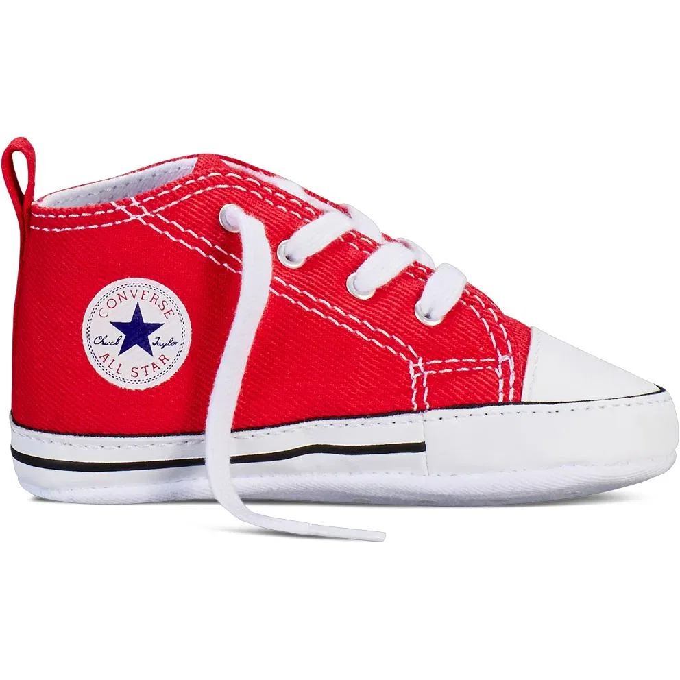 Кроссовки Chuck Taylor All Star Anti Kick Abrasion Resistant для малышей, мид-топ, красные Converse, Red — фото 4