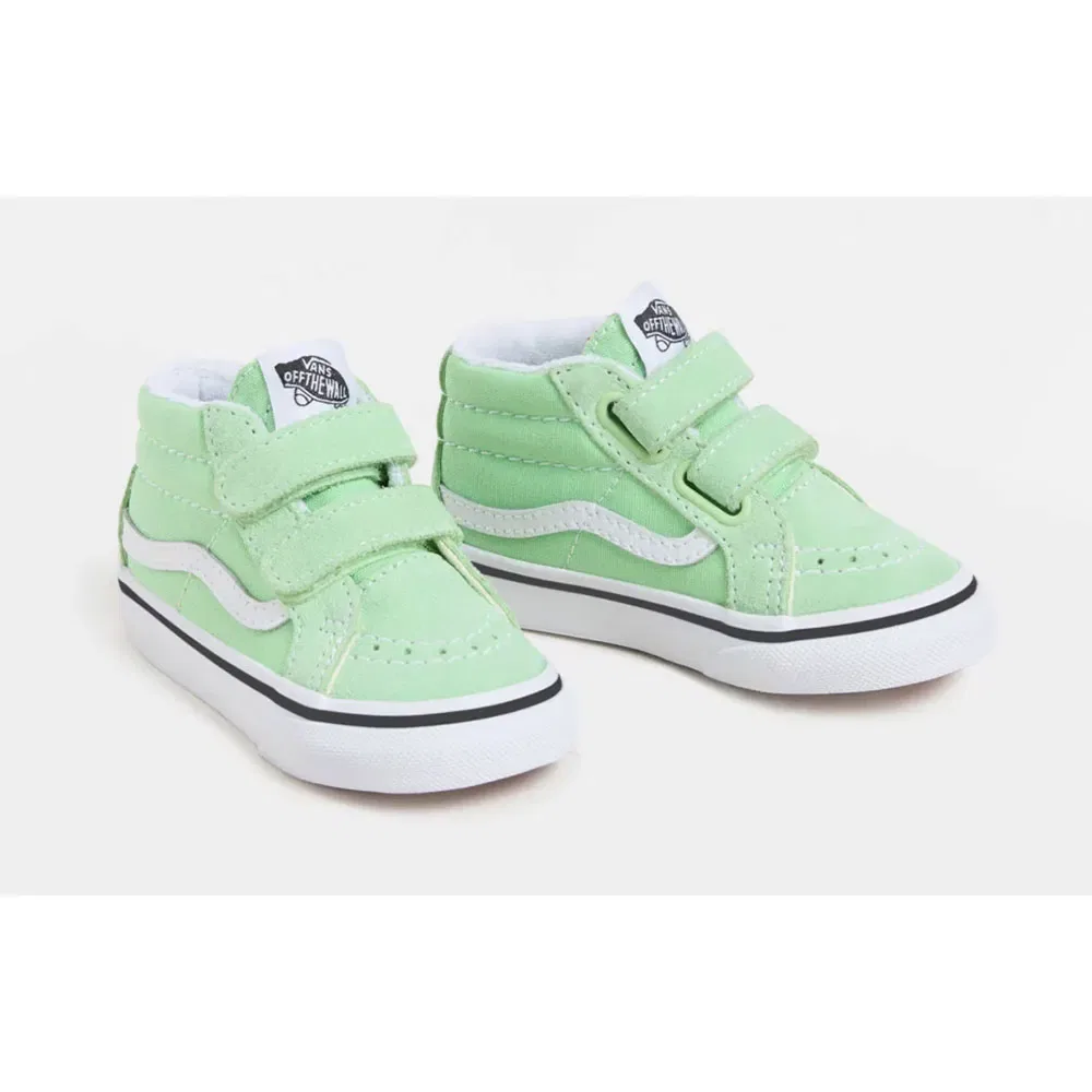 Кроссовки SK8-Mid Reissue Vans, зеленый — фото 3